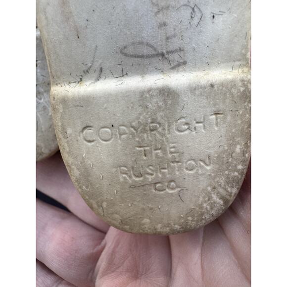 Vtg 1950 Rushton Zip The Monkey Rubber Faced Plush 15" Zippy Stuffed Animal -2 - Picture 8 of 12